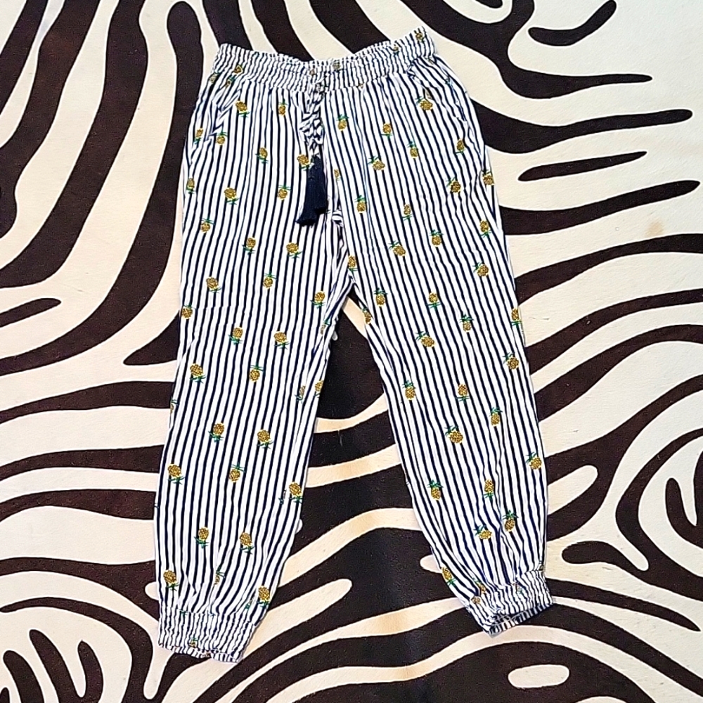 Solitaire pineapple beach pants